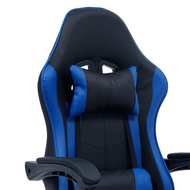 Scaun gaming William, 59x60x108 cm - Albastru