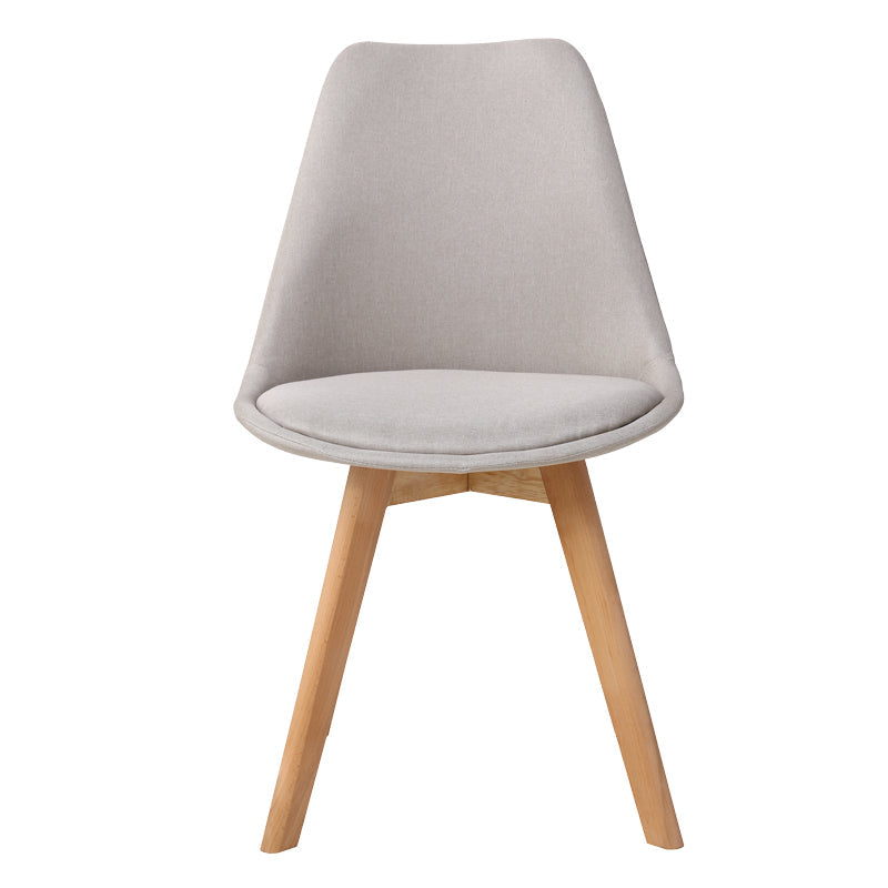 Scaun Gaston bej lemn, Natural, 56x43x84 cm
