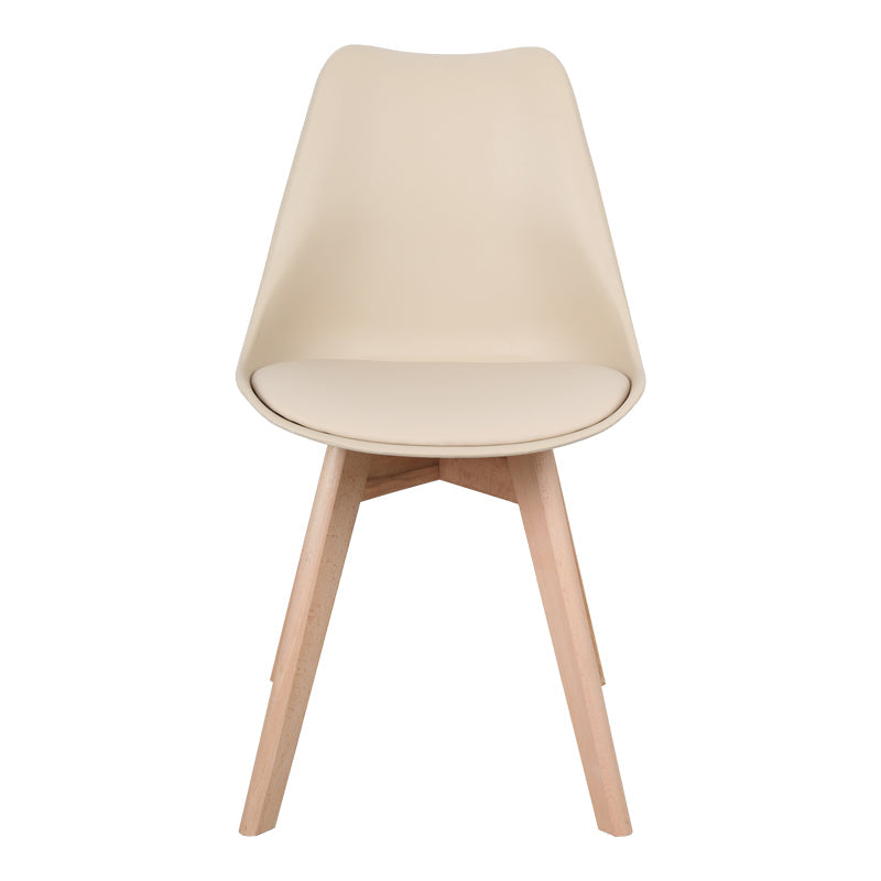 Scaun Gaston, taupe Natural, 58x47x85 cm