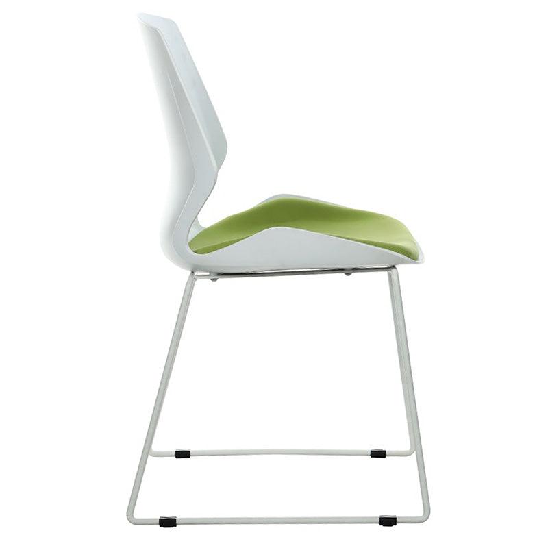 Scaun Genuine, alb-Gri, 48x43x88 cm