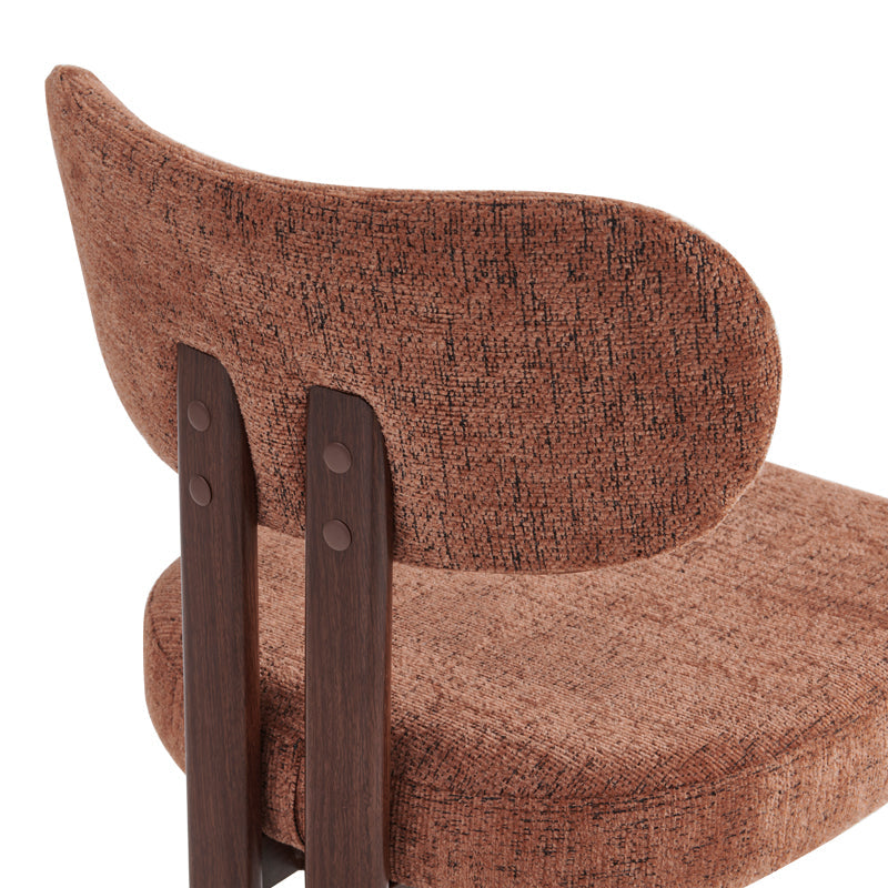 Scaun Glamor, Stofa, 53x51x81 cm - Maro
