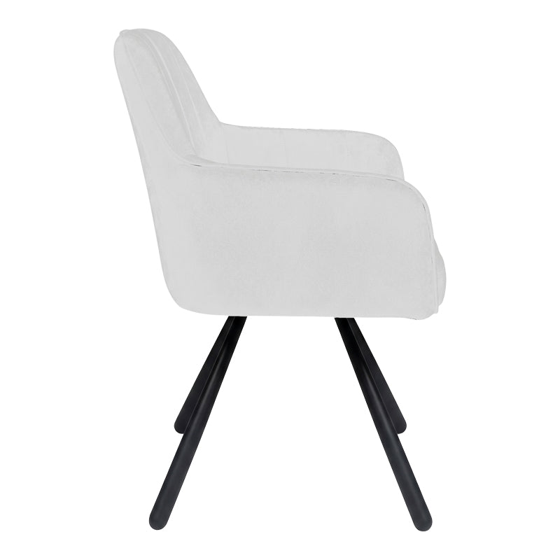 Scaun Kinuz, Stofa, 55x60x86 cm - Bej
