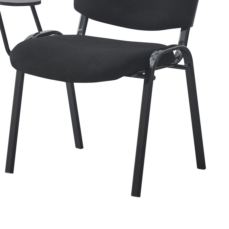 Scaun Lector, Stofa, Negru, 54x54x78 cm