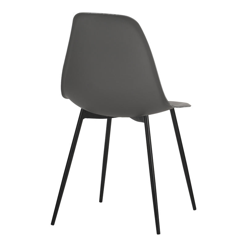 Scaun modern Ballen, antracit, 41x53x84 cm