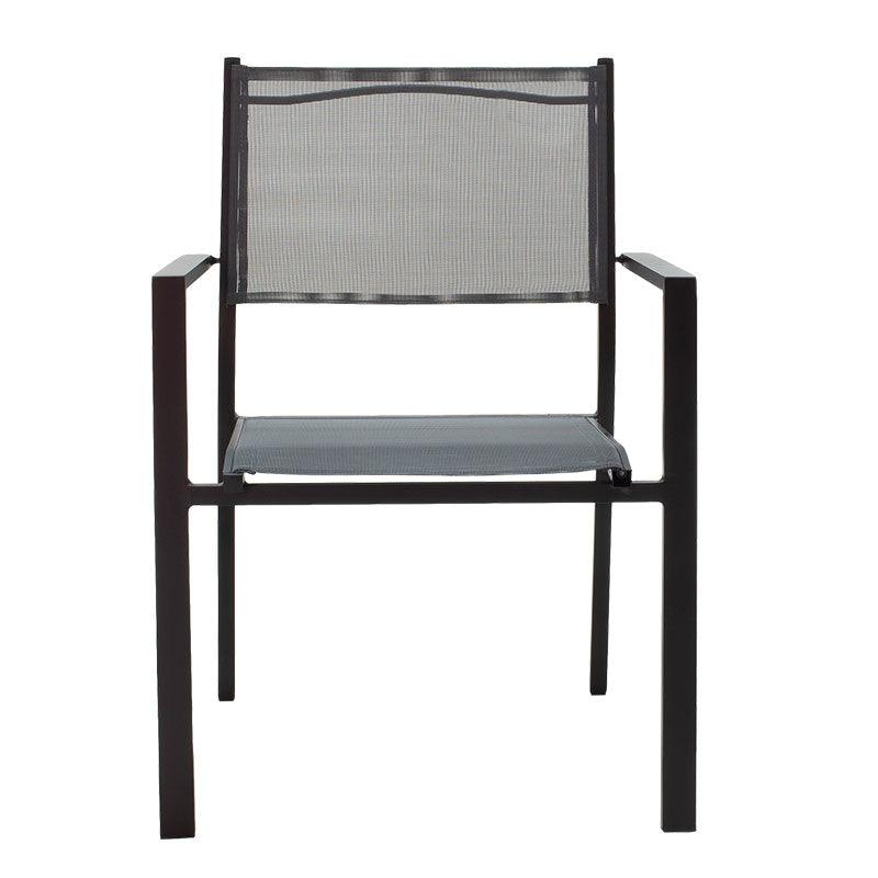 Scaun Moly, Antracit - Negru, 56x61x87 cm - Negru