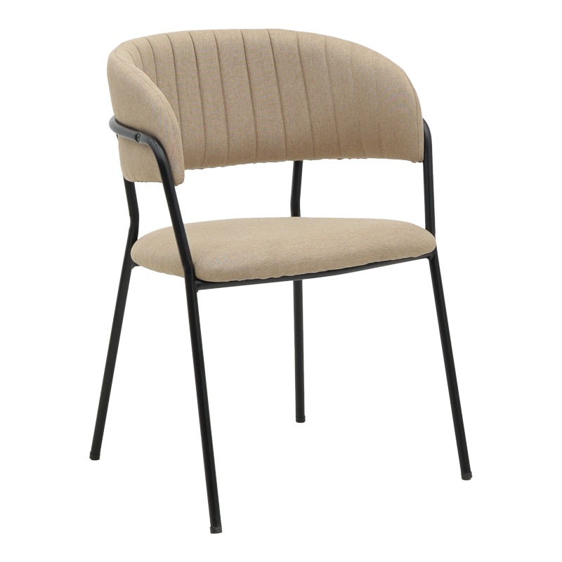 Scaun Morel, stofa si metal, 55x55x76 cm - Scaun Morel, stofa si metal, 55x55x76 cm