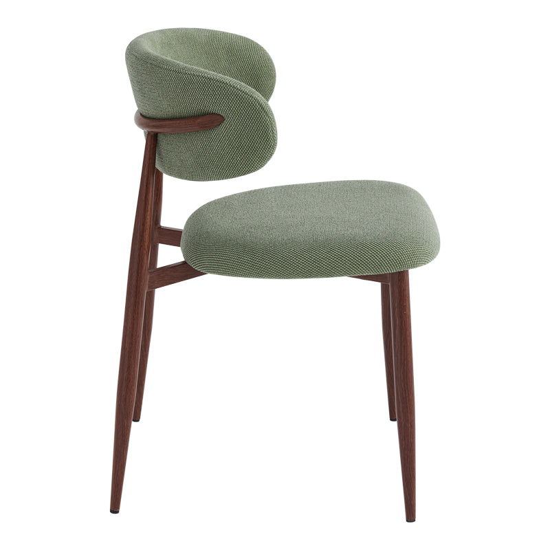 Scaun Moss, Stofa, Verde, 53x50x76 cm