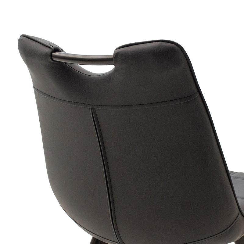 Scaun Nely, 47x61x85 cm - Negru