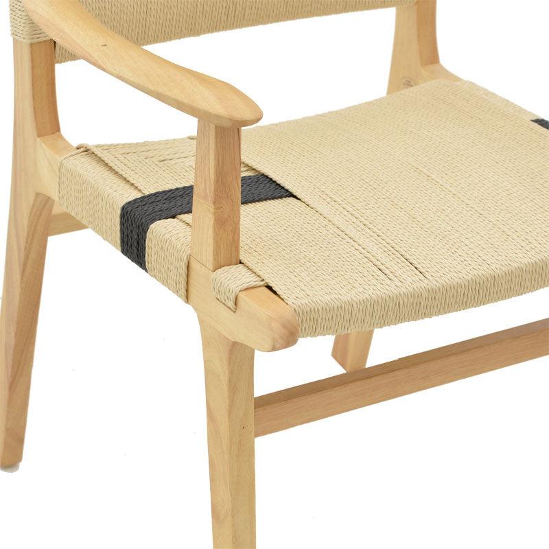 Scaun Olivier, Bej - Natural, 62x60x85 cm - Bej