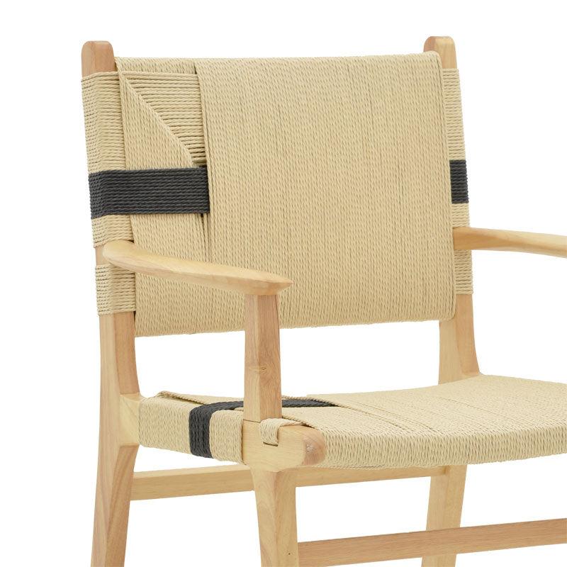 Scaun Olivier, Bej - Natural, 62x60x85 cm - Bej
