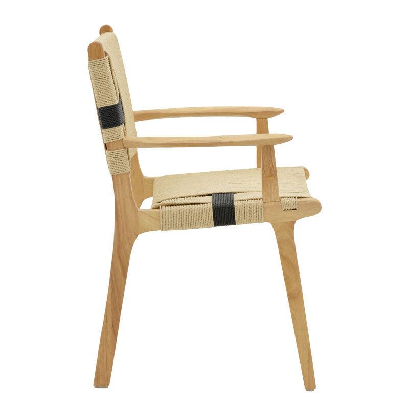Scaun Olivier, Bej - Natural, 62x60x85 cm - Bej