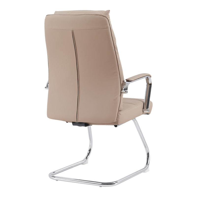 Scaun vizitator Siquel I, piele PU, 58x62x105 cm