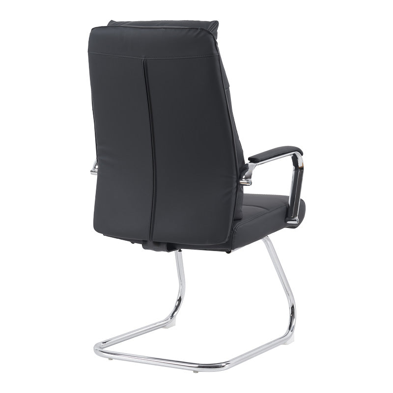 Scaun vizitator Siquel I, piele PU, 58x62x105 cm