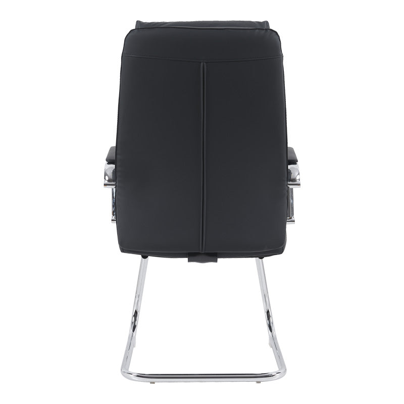 Scaun vizitator Siquel I, piele PU, 58x62x105 cm