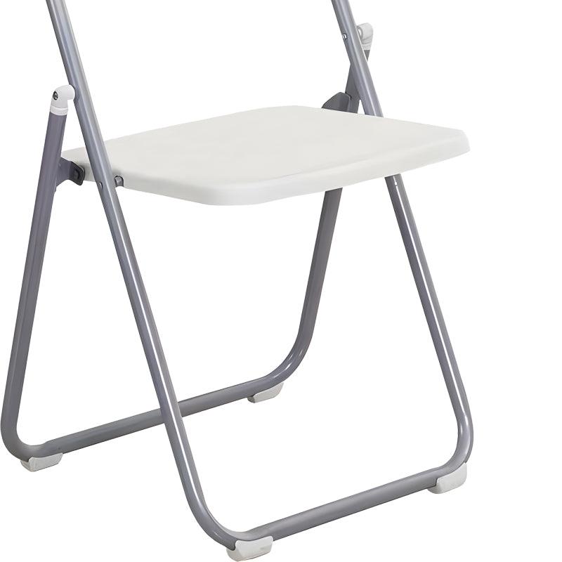 Scaun pliabil Daxton, Alb - Negru, 49x46x73 cm - Alb