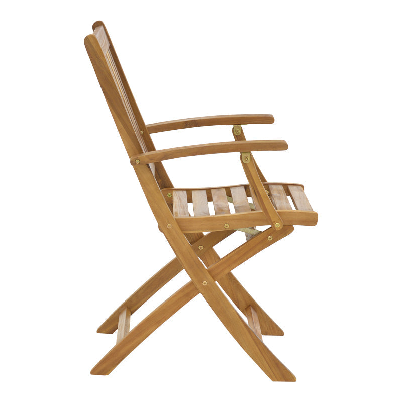 Scaun pliabil de gradina Mobie, Maro, 56x61x89 cm