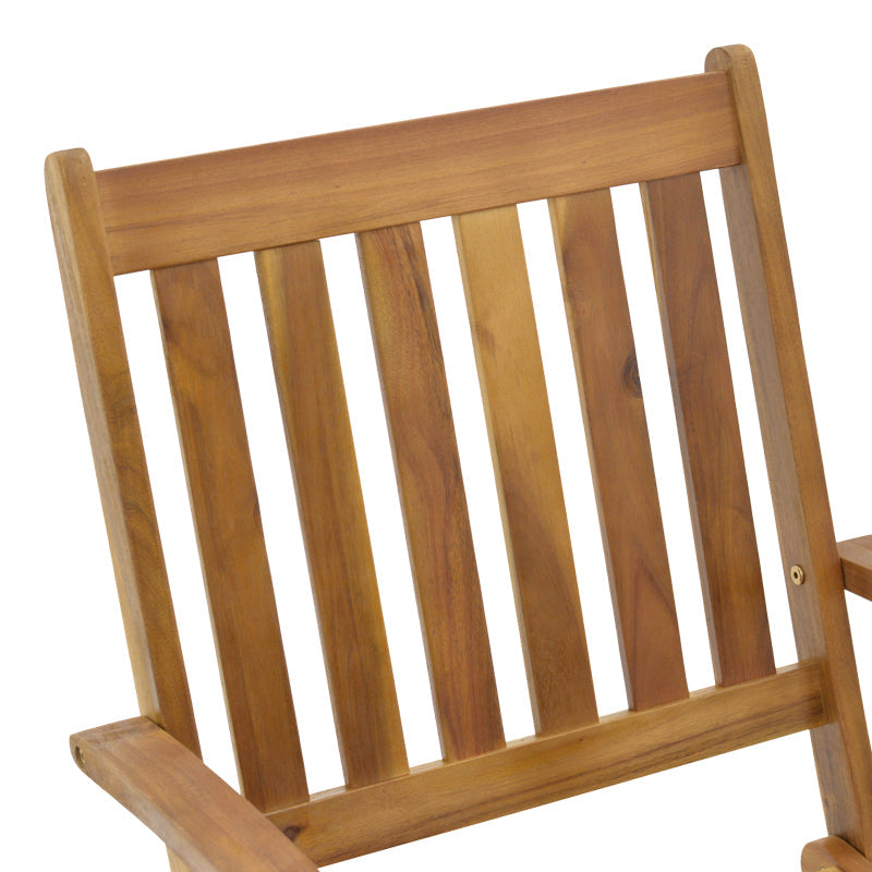 Scaun pliabil de gradina Mobie, Maro, 56x61x89 cm