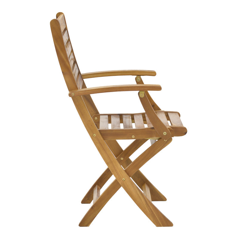 Scaun pliabil de gradina Recofly, Maro, 52x53x85 cm