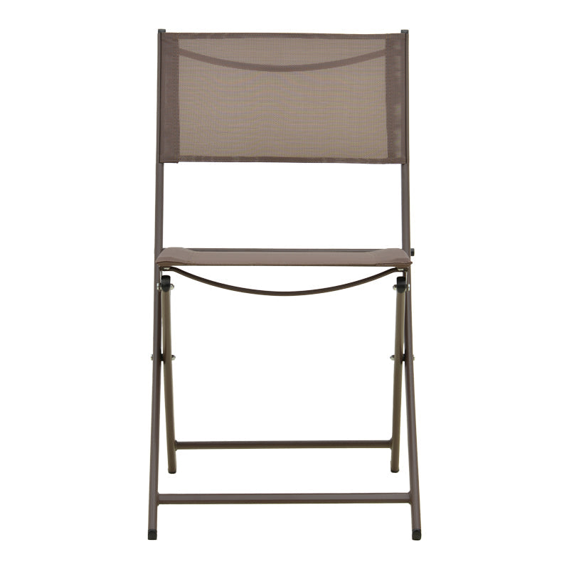 Scaun pliabil Jeve, metal si textilene, 46x51x81 cm - Antracit