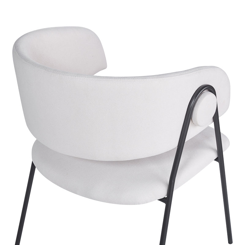 Scaun Rachele cu funcție confort, Antracit - Bej, Picioare Metalice, Negre, 52x65x79 cm - Bej