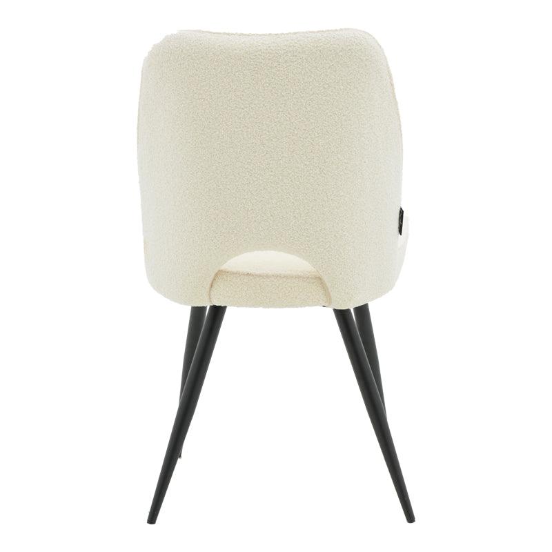 Scaun Renish, Negru - Gri, 61x47x91 cm - Negru
