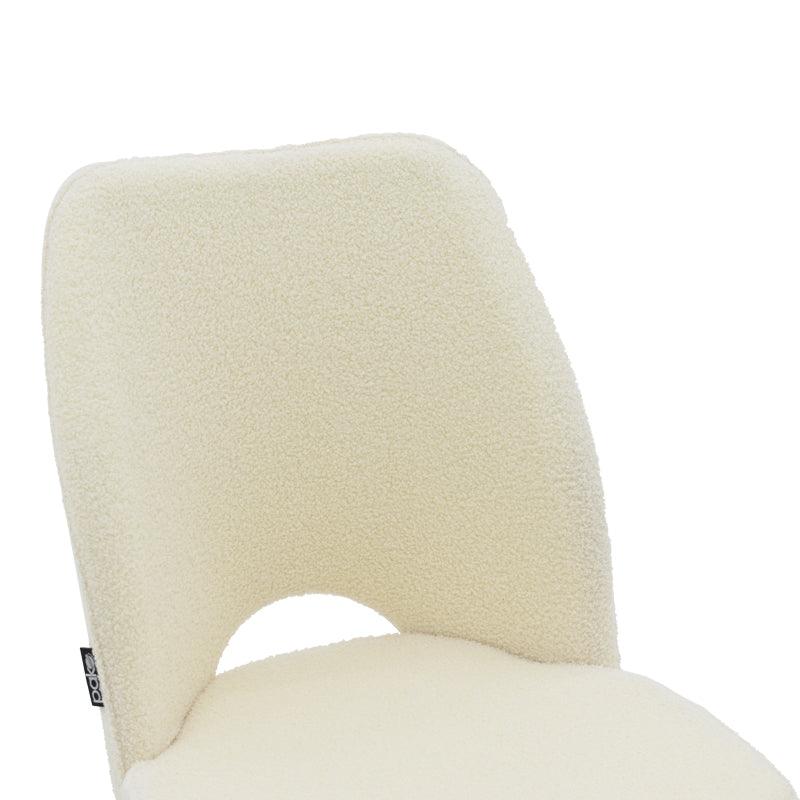Scaun Renish, Negru - Gri, 61x47x91 cm - Negru