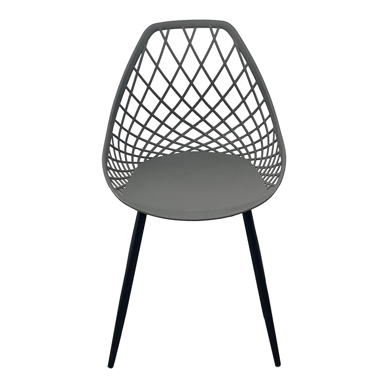 Scaun Suan, Metal, 49x51x86 cm - Antracit