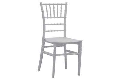 Scaun Tiffany, Alb, 40x86x43 cm
