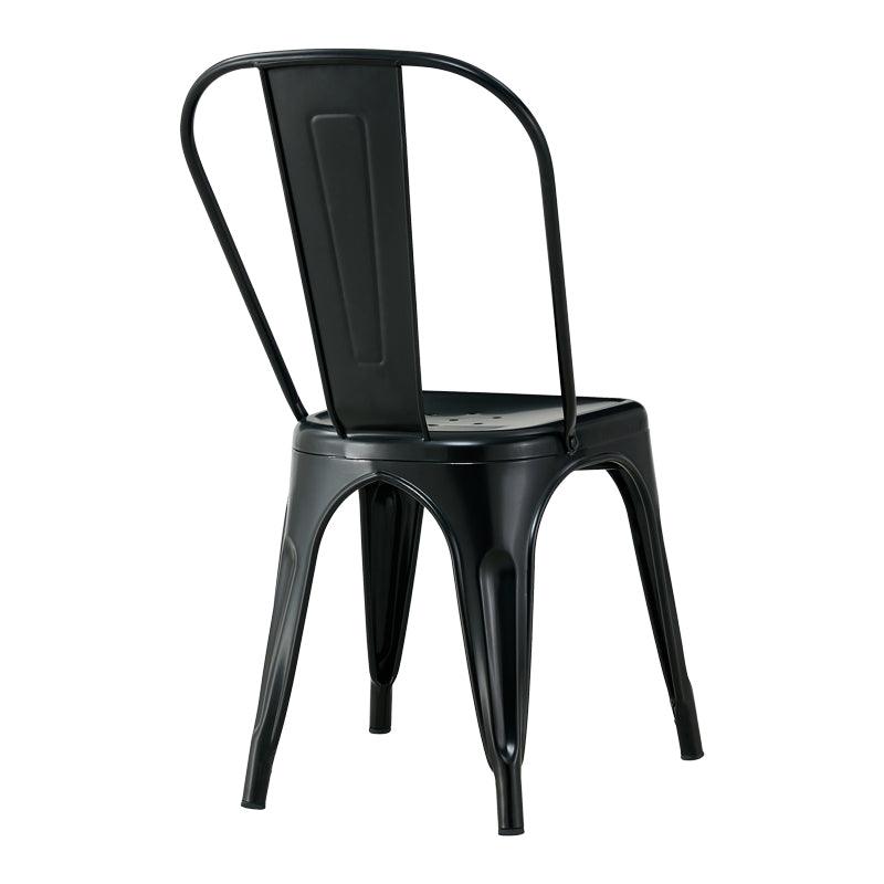 Scaun Utopia metal, 44x44x55 cm - Negru