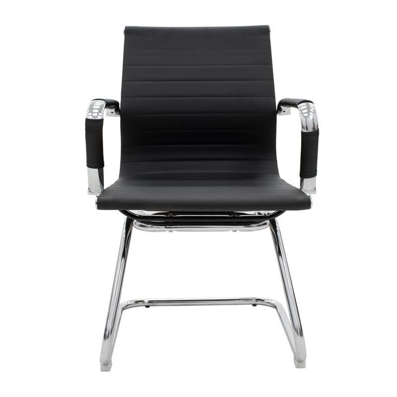 Scaun Valter PU 55x52x95cm - Negru