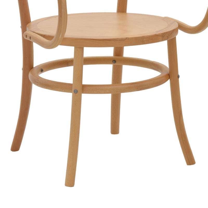 Scaun Verfie lemn de fag, Natural, 55x50x83 cm