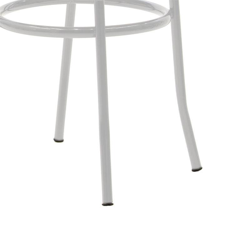Scaun Vienna, metal, Negru, 47x40x85 cm
