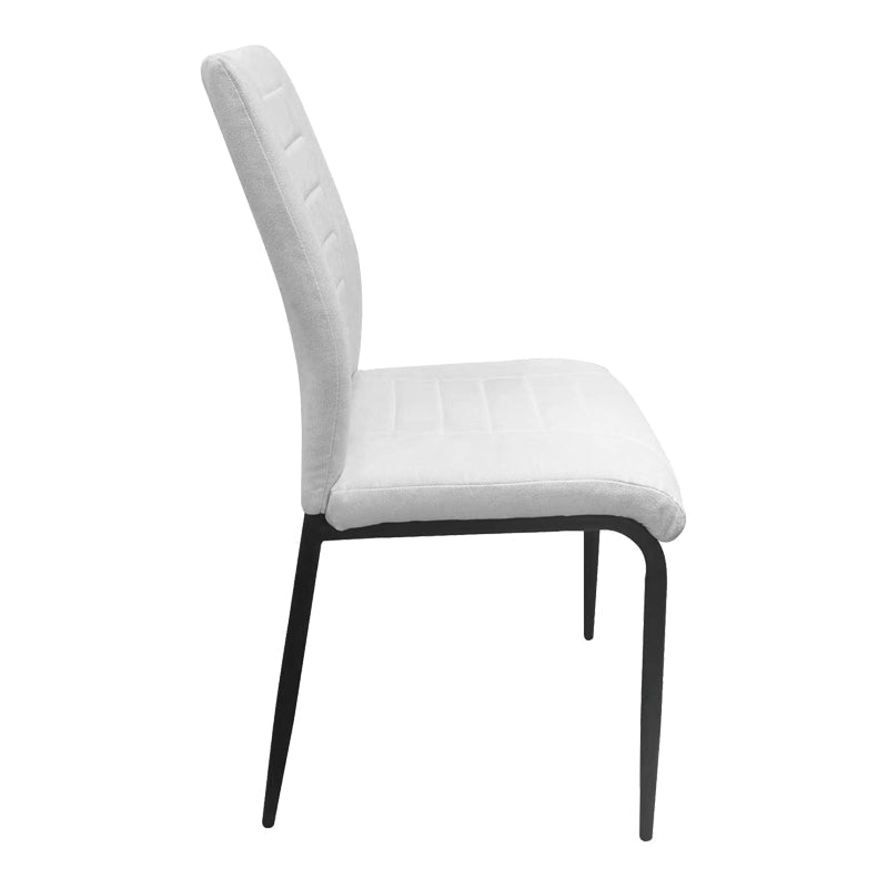 Scaun Wedena, Stofa, 46x50x94 cm - Bej
