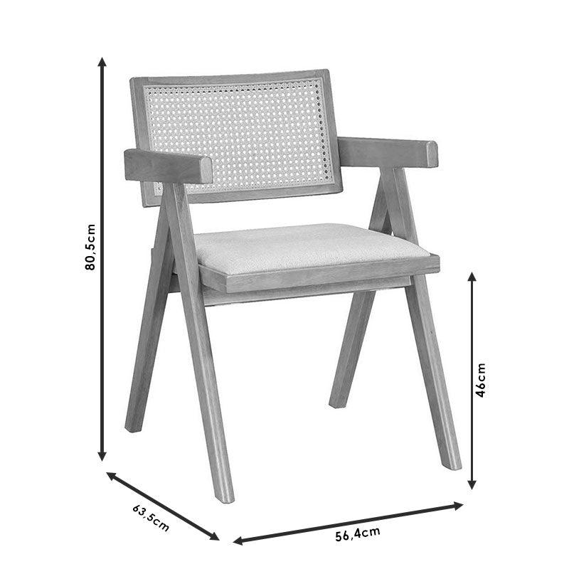 Scaun Winslow, 63x56x80 cm