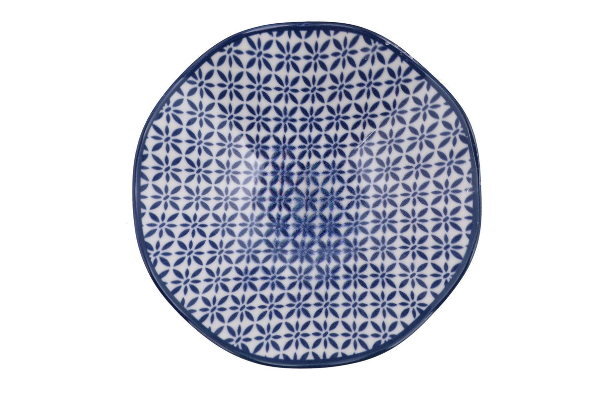 Serviciu de masa Holland, Set 24 piese pentru cina, Portelan, Albastru, 29x28x36 cm