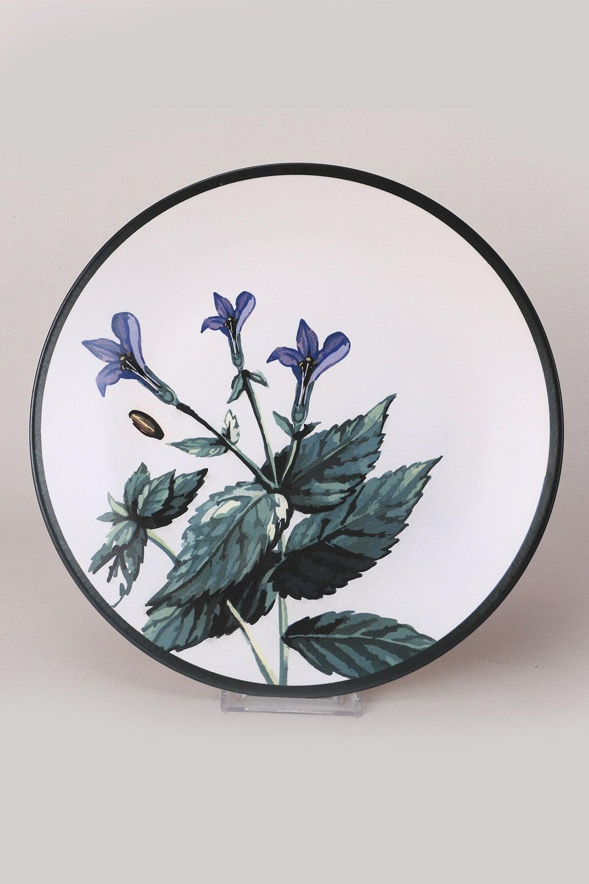 Set 6 Farfurii Cosanzeana, Ceramica, Alb, 25 cm