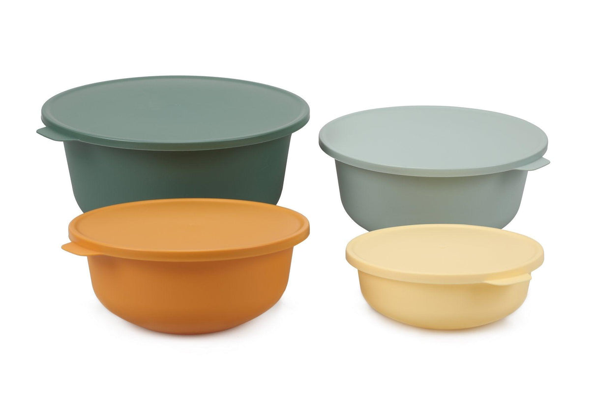 Set cutie de depozitare, Verde, 33x33x15 cm