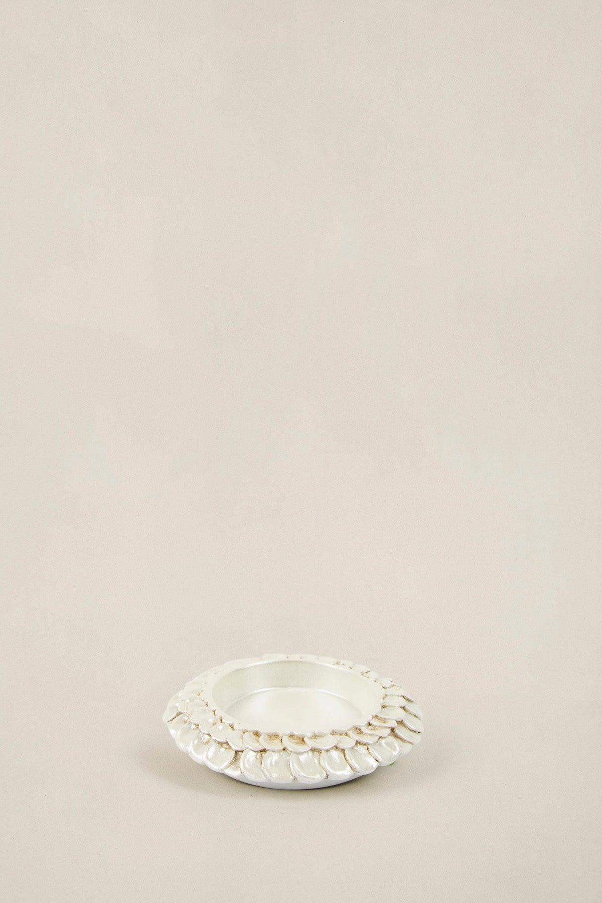 Set de Baie Lux Lindy, Dozator de sapun, Perie, Suport de periuta de dinti, Sapuniera, Coș de Gunoi, Crem, 20.5x20.5x23 cm