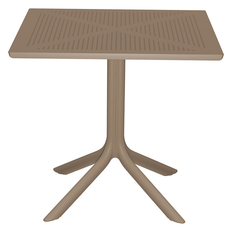 Set de gradina masa si scaune Groovy, Confident set 3 piese, cappuccino, 80x80x74 cm