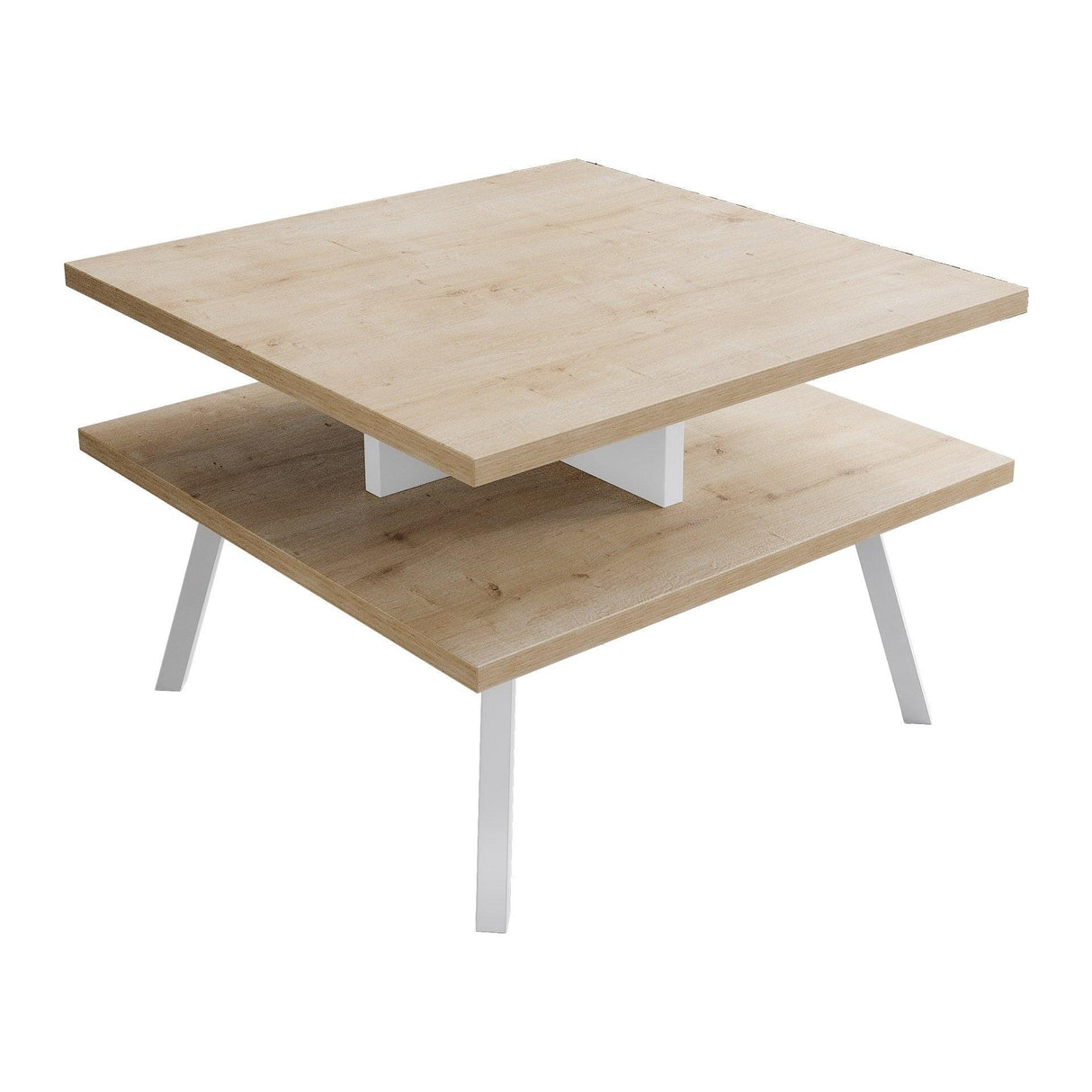 Set De Mobilier De Birou Irony Maxi Set 2 piese, Bej - Maro, 140x74x60 cm - Bej