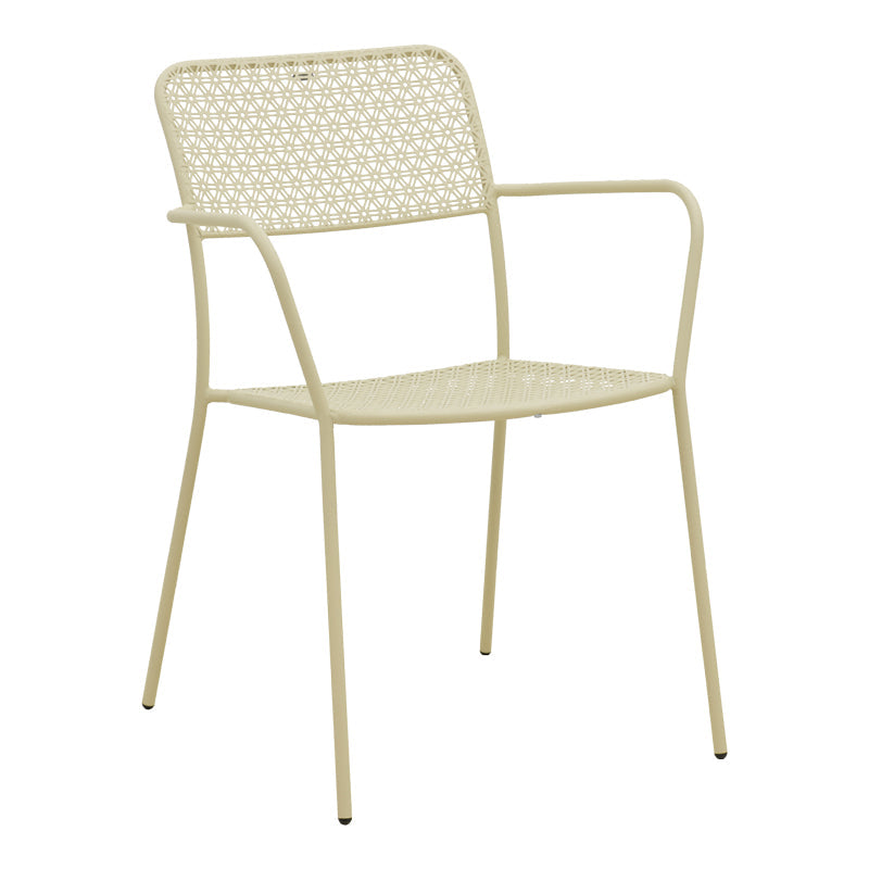 Set de sufragerie exterior Moraja Federal, 5 piese, Crem, 140x80x72 cm