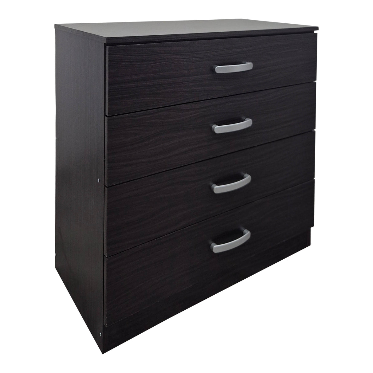 Set Dormitor Athos cu Pat, Wenge, 90x190 cm