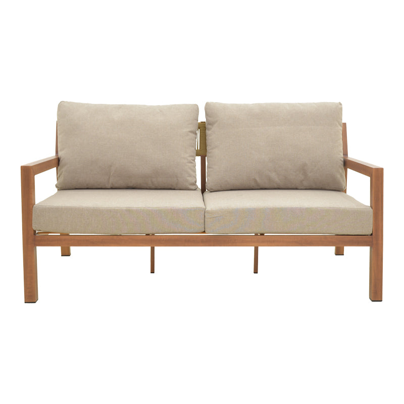 Set gradina Andasio, Gri - Natural, 164x83x70 cm
