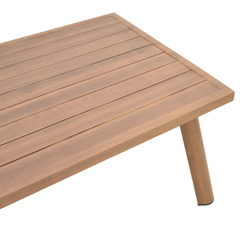 Set gradina Andasio, Gri - Natural, 164x83x70 cm