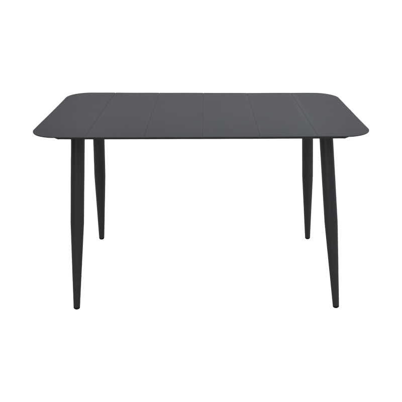 Set de sufragerie exterior Heven Vista, 5 piese, 120x70x72 cm - Negru