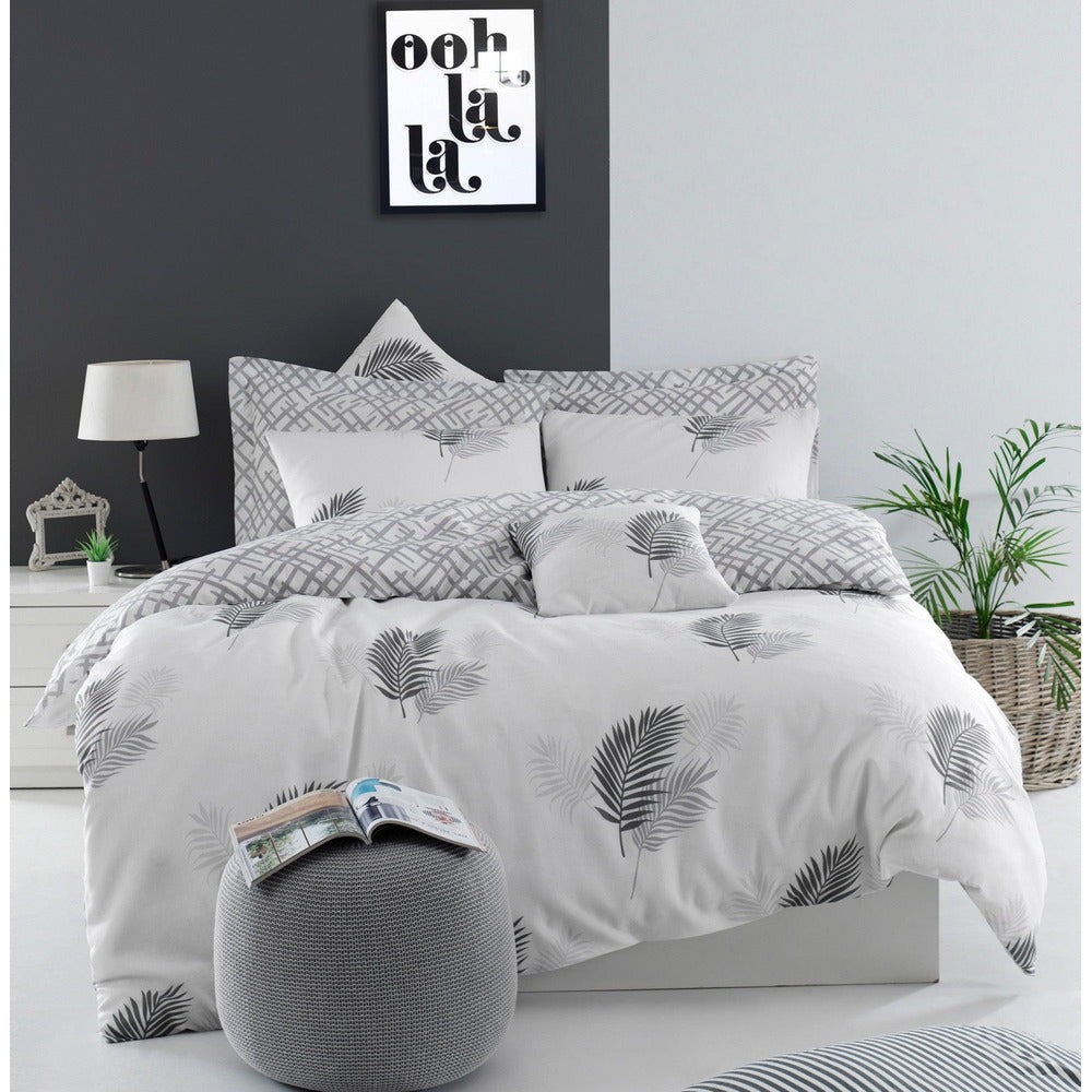 Set Lenjerie de pat double, Multicolor, 200x220 cm