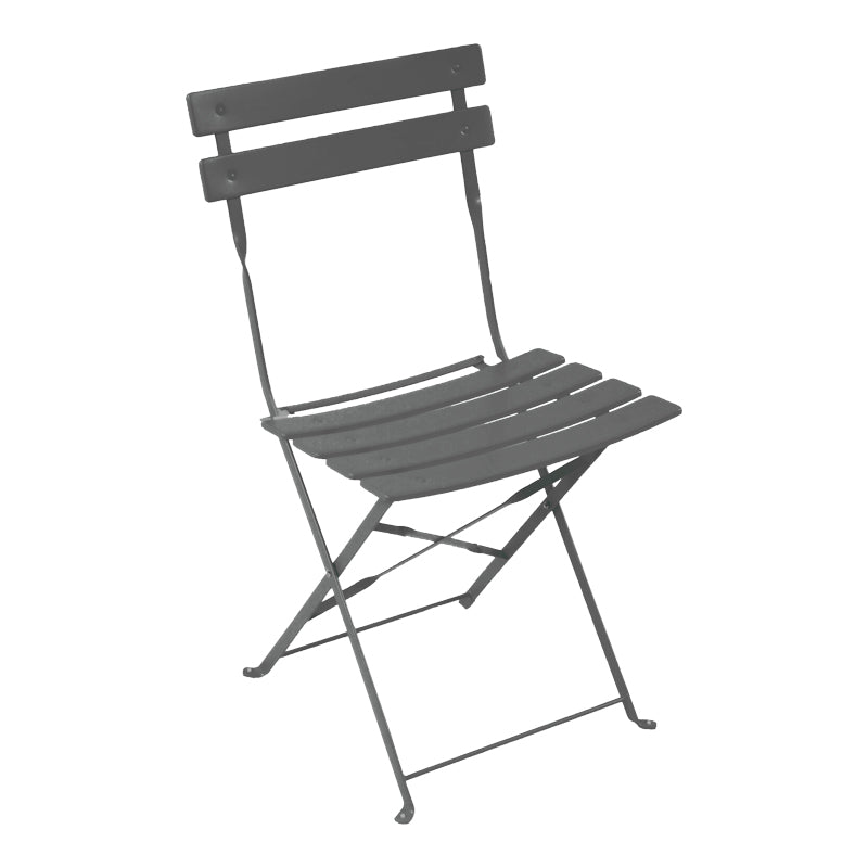 Set masa bistro pliabila, 3 piese, Metal, 60x71 cm - Antracit