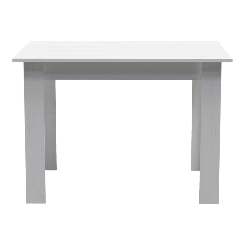 Set de sufragerie 5 piese Manka-Gaston, Alb, Lemn, 110x80x77 cm