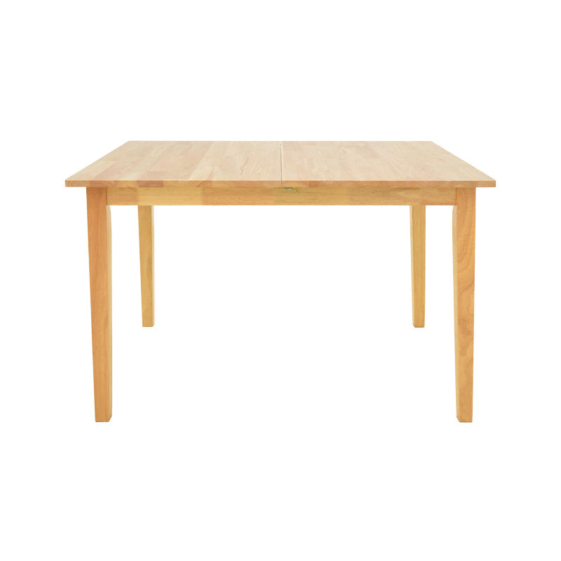 Set masa si scaune Dallan Country, Lemn rubberwood, Natural, 150x80x74 cm