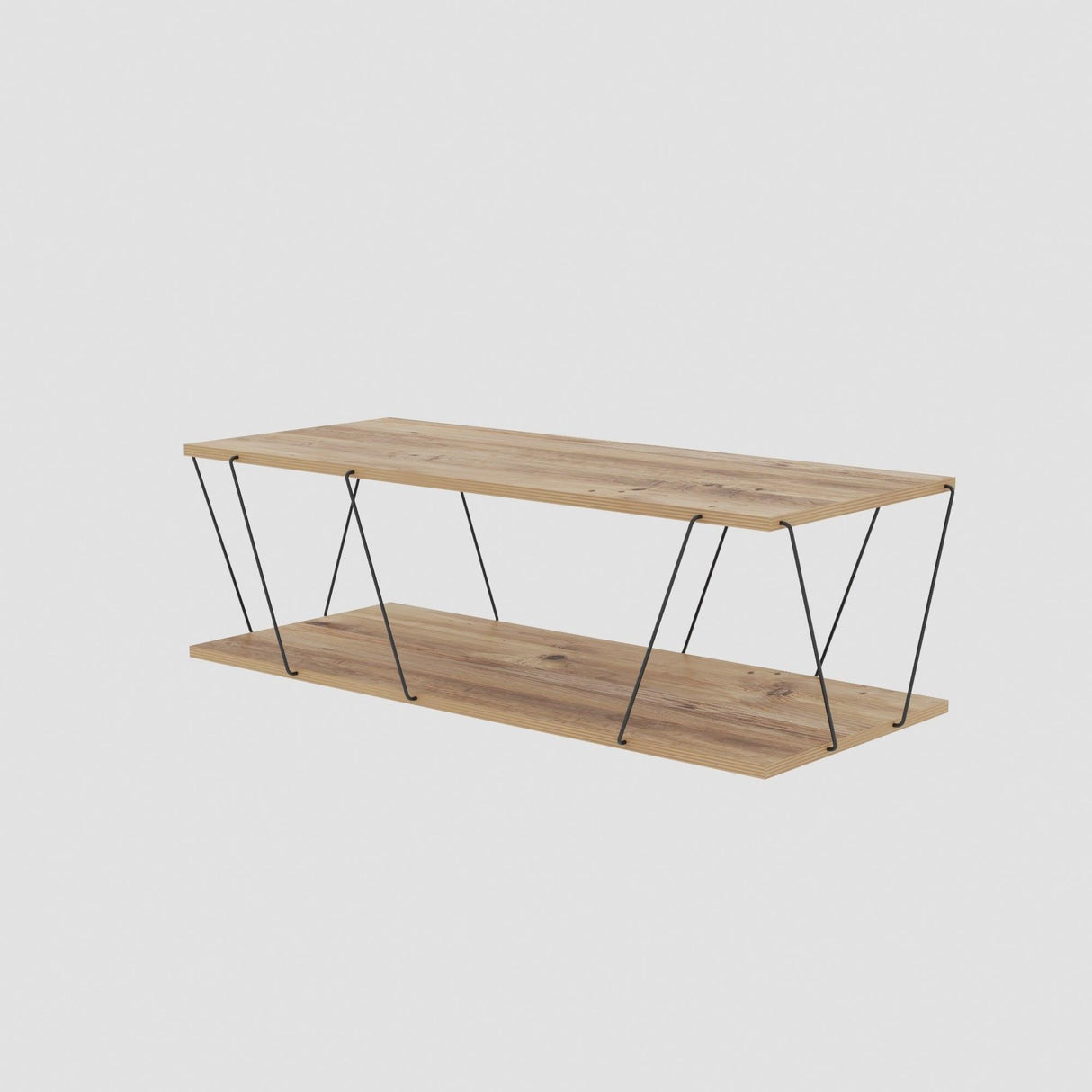 Set Mobila Sufragerie Basak, Alb - Stejar - Gri, 150x93x30 cm, 120x30x50 cm - Stejar